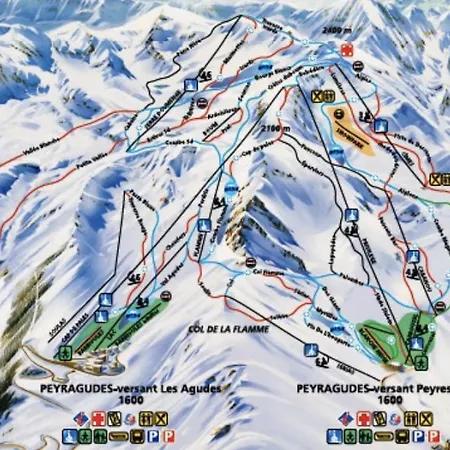 Station De Peyragudes Versant Les Agudes - 6 Pers * Gouaux-de-Larboust